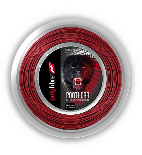 Imagen 1 de 2 de Rollo Cuerda Tenis Polyfibre Panthera 120m