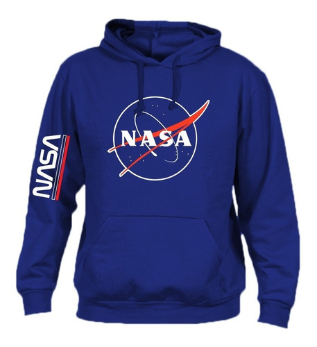 Sudadera Modelo Nasa Estampado En Reflejante