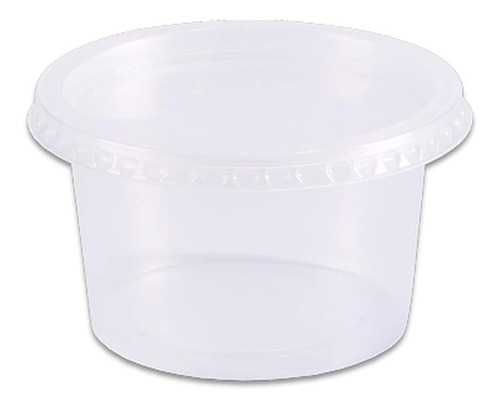 Pote Redondo 250ml Freezer E Microondas C/24 Und