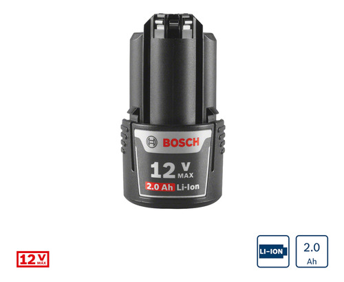 Batería 12v 2ah Ion De Litio Bosch 1600a0021d