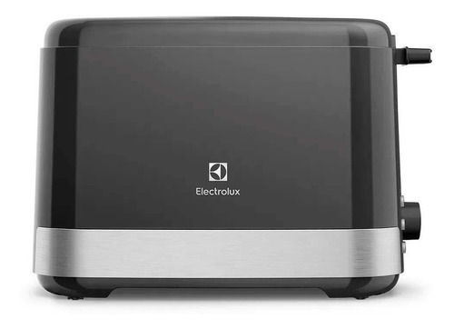 Tostadora eléctrica Electrolux 110V Efficient Ets10 gris oscuro