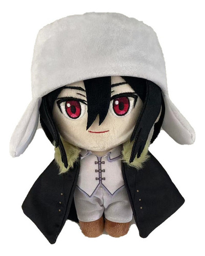 Negro Bungo Stray Dogs Fyodor Dostoyevsky Peluche Muñeca