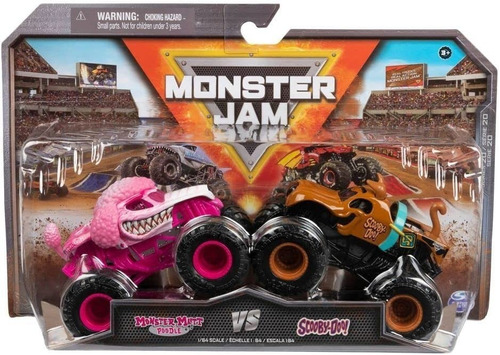 Carros Monster Jam Monster Mutt Vs Scooby