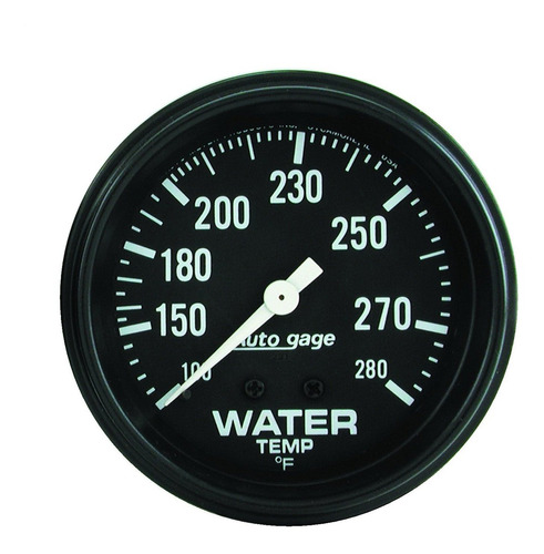 Auto Meter 2313 Autogage Medidor De Temperatura Del Agua Dia