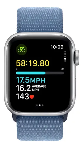 Apple Watch SE GPS (2da gen) • Caixa prateada de alumínio Apple Watch SE GPS (2da gen) • Caixa prateada de alumínio
