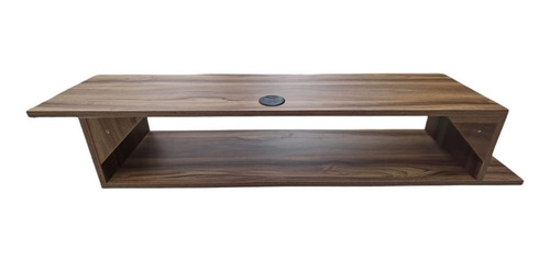 Imagen 5 de 10 de Repisa Mueble Flotante Modelo Z Para Equipos De Tv 100 X 25