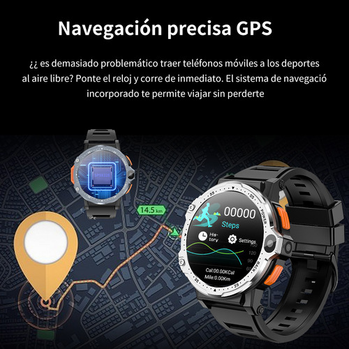 Ssb Gps Reloj Inteligente Hombre 4g Sim/wifi Llamada