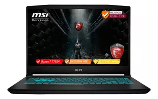 Portátil Gamer Msi Bravo Ryzen 7 64gb 1tb Gpu 4gb Win 11