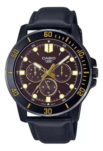 Reloj Casio Mtp-vd300bl Hombre Original Garantía Oficial 24m