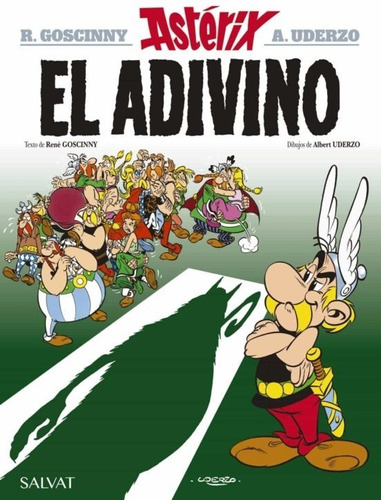 Asterix El adivino, de Rene Goscinny. Serie Deluxe, vol. Único. Editorial Bruno, tapa dura, edición pasta dura en español, 2017