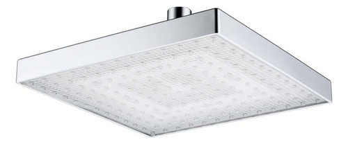 Cabezal De Ducha Con Efecto Lluvia, Cuadrado, 7 Colores
