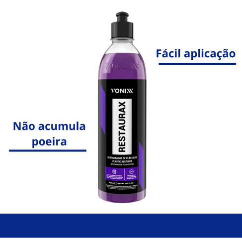 Restaurax Restaurador De Plasticos Vonixx 500ml