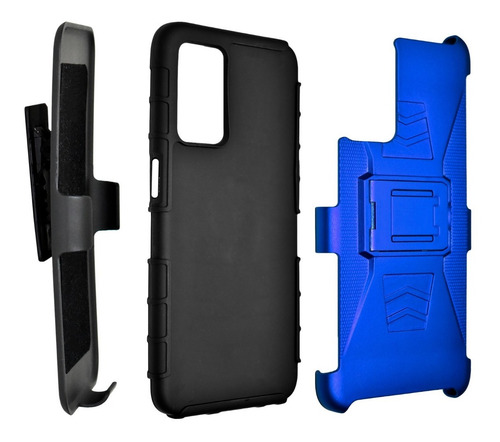 Imagen 2 de 9 de Funda Uso Rudo 3 En 1 Colores Oppo A16 4g A56 5g