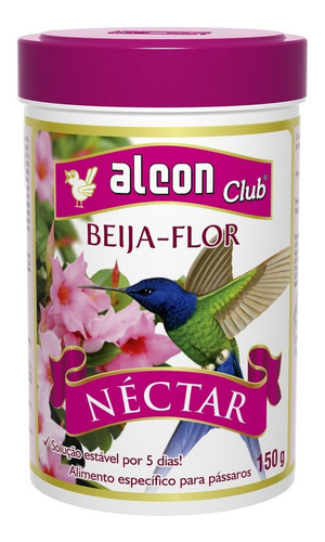 Alcon Club Nectar P Beija Flor 150g Atrai Tb Sairas Sanhaços