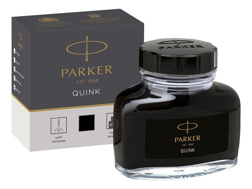 Botella De Tinta Parker Quink Pluma Fuente Estilográfica