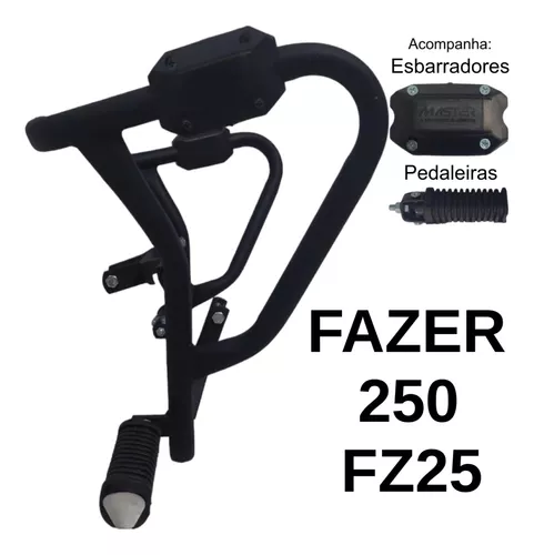 Protetor Stunt Race Motor Carenagem Yamaha Fazer 250 FZ25 2018 2019 2020  Ponteira Protetor de pernas - Protetor de Motor - Magazine Luiza