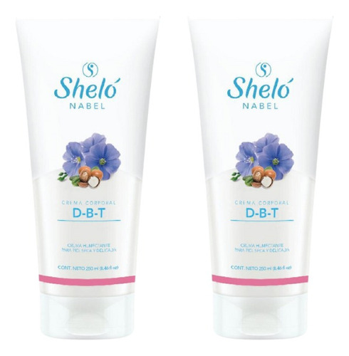 2 Pack Crema Corporal D-b-t Shelo