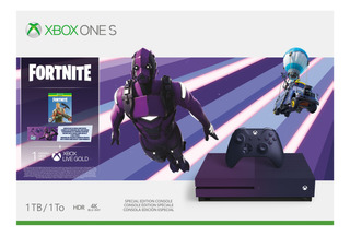 Consola Xbox One S De 1tb Edición Fortnite Bundle