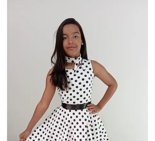 Vestido infantil dos anos hot sale 80