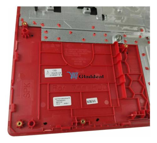 New Dell G Series G3 3590 Palmrest Case W/ Non-backlit K Ccg