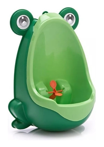 Baño Entrenador Mingitorio Infantil Para Niños Bañito Rana Color Verde