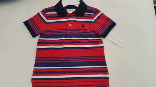 Camisa Menino Polo Ralph Lauren Importado 9 Meses