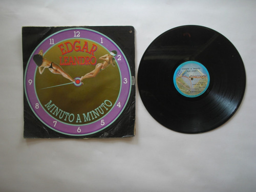 Lp Vinilo Edgar Leandro Minuto A Minuto Edic Colombia 1991