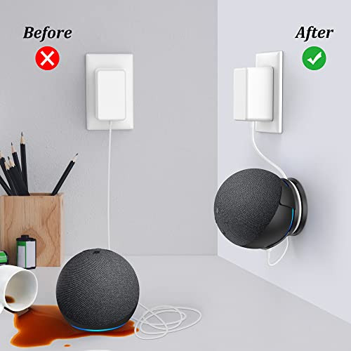 Soporte De Pared Plusacc Para Echo Dot 5th, Alexa Echo Dot 5