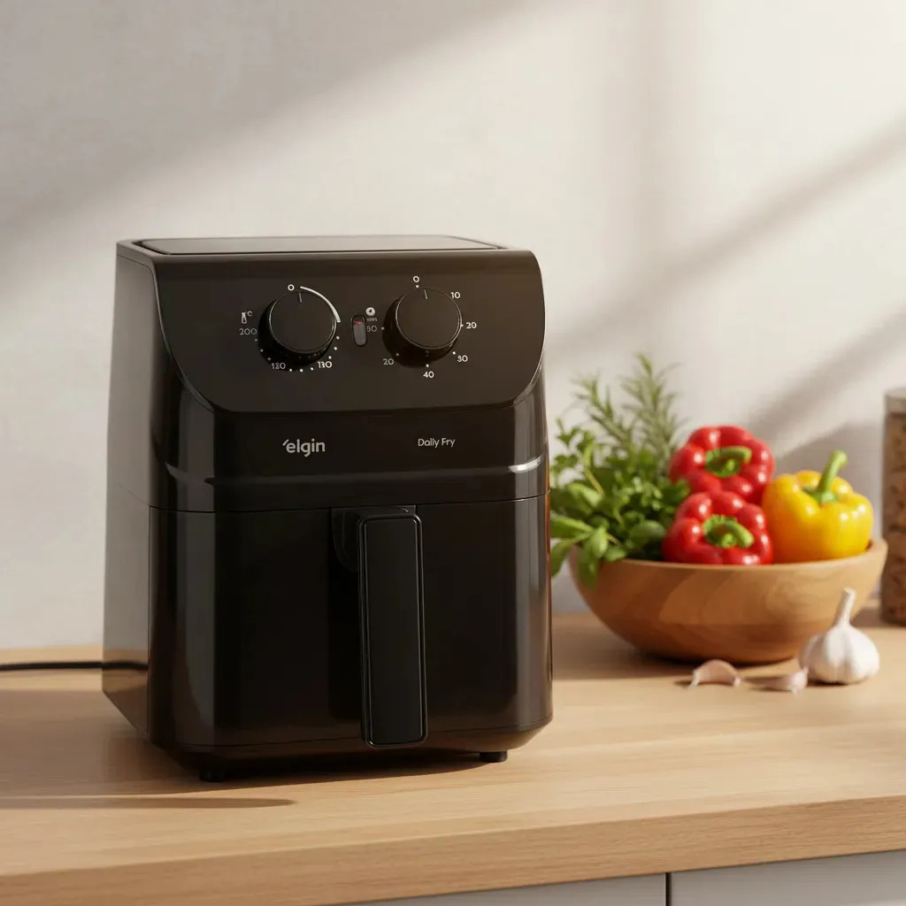 Fritadeira Elétrica Air Fryer 4,2L Daily Fry com Grelha AF42G Elgin