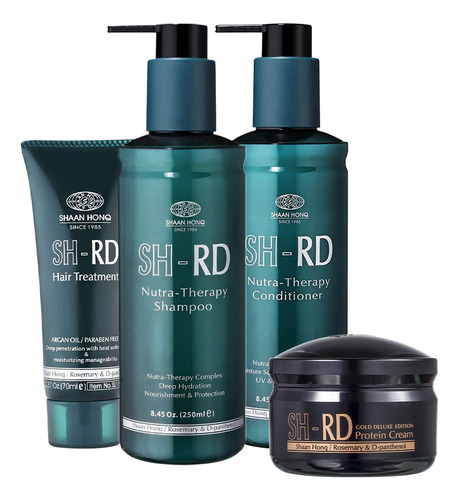 Kit Sh-rd Nutra Therapy Sh+cond+máscara+protein Cream Gold