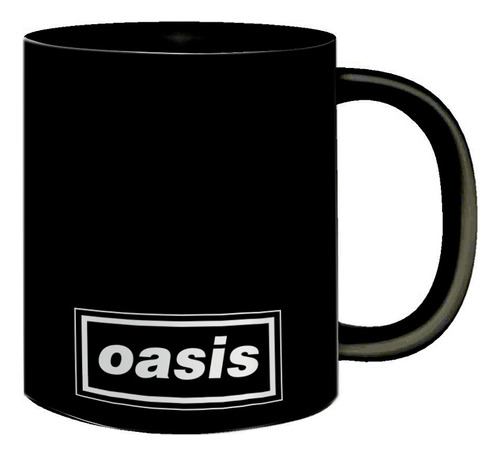 Caneca De Porcelana Fã Banda Oasis Rock Clássico Anos 90