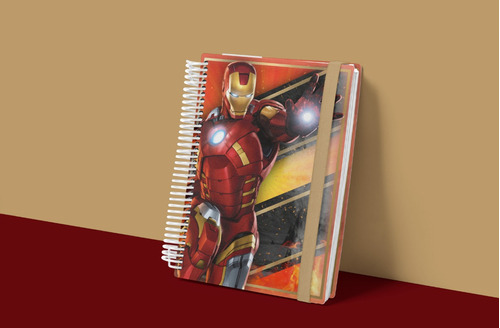 Kit Imprimible Diseños Agendas Perpetuas Iron Man P27