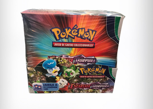 Caja 36 Sobres Pokemon Version Español 360 Cartas Coleccion