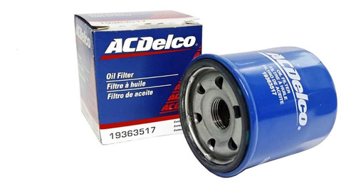 Imagen 1 de 4 de Acdelco Filtro De Aceite Chevrolet Aveo Cavalier 1.5l 18-21