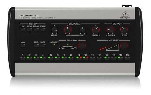 Mezclador Digital Personal Behringer P16-m + Garantía