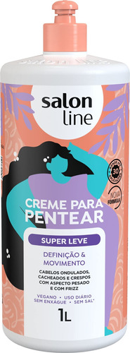 Línea Salon - Linha Tratamento (creme Para Pentear) - Super