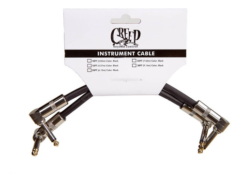 Cable Patch Interpedal X 2 Unidades Creep Pro Series  