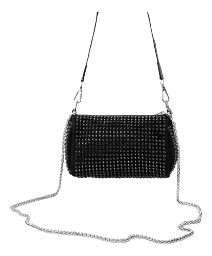 Cartera Mujer Bandolera, Brillos,strass Mini Bag Moda