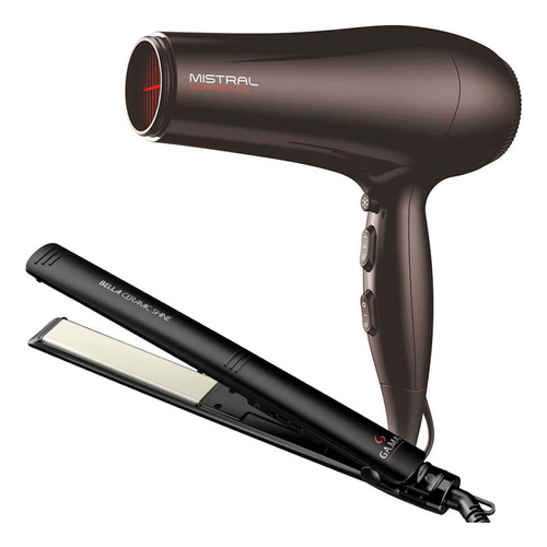 Gama Pack Secador Pelo Mistral Turmaline + Alisador Alais