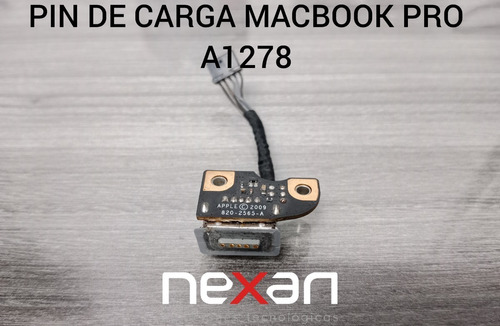 Pin De Carga, Macbook Pro A1278