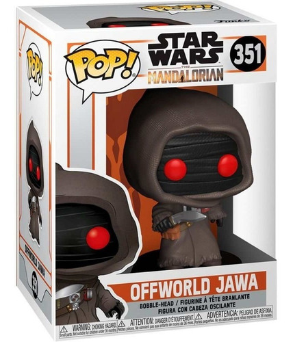 Imagen 1 de 1 de Figura Funko Pop, Offworld Jawa - Star Wars 351 Mandalorian