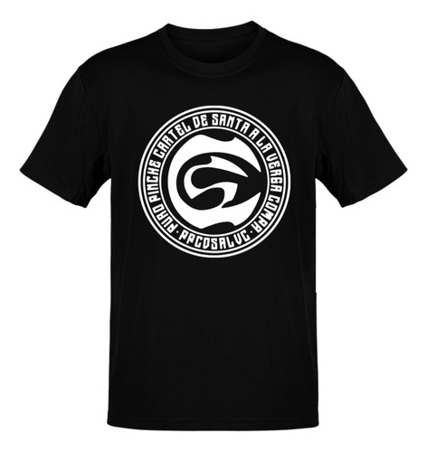 Playera De Cartel De Santa Ppcdsalvc Moda Rap, Env. Rapido