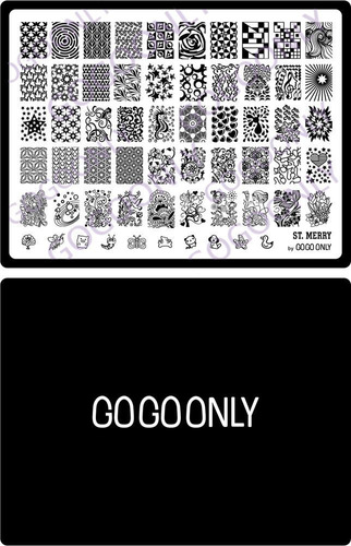 Estampas De Impresion Para Uñas De Gogoonly, De La Colecci