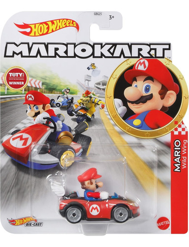 Juguete Fundido A Presión Hot Wheels Mariokart Mario Wild Wi