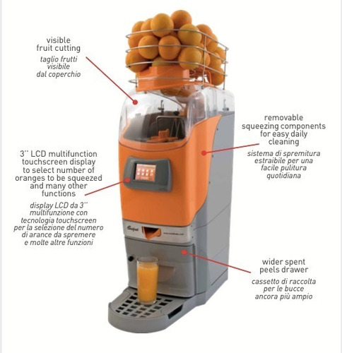 Maquina Exprimidora De Jugo De Naranja Oranfresh Italiana