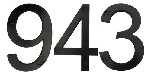 Números Para Residenciales, Mxgnb-943, Número 943, 17.7cm Al