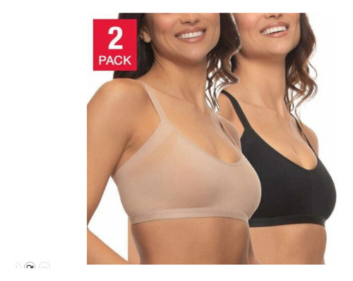 Bra Felina Side Smoothing Seamless Wirefree 2pack