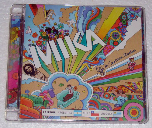 Mika Life In Cartoon Motion Cd Argentino / Kktus 