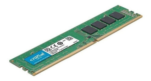 Imagen 2 de 2 de Memoria RAM Basics color verde 16GB 1 Crucial CB16GU2666
