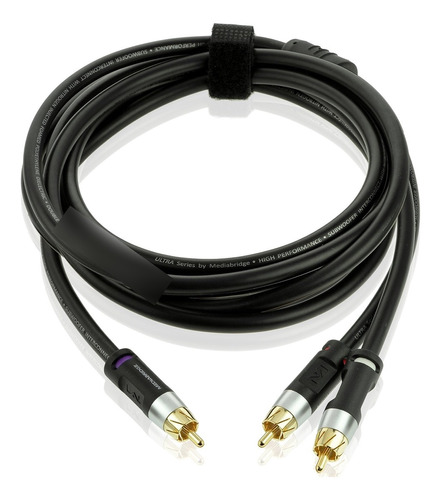 Mediabridge Adaptador Rca Y Ultra Series (15 Pies) - 1 M.